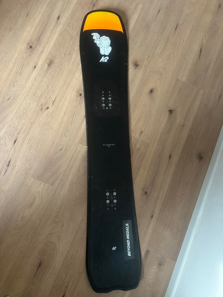 K2 Alchemist Snowboard 160cm– High-end freeride/all-mountain, Sport en Fitness, Ophalen, Gebruikt, Board