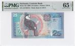 Suriname - 25 Gulden - 2000 - PMG 65, Ophalen of Verzenden, 25 gulden, Los biljet