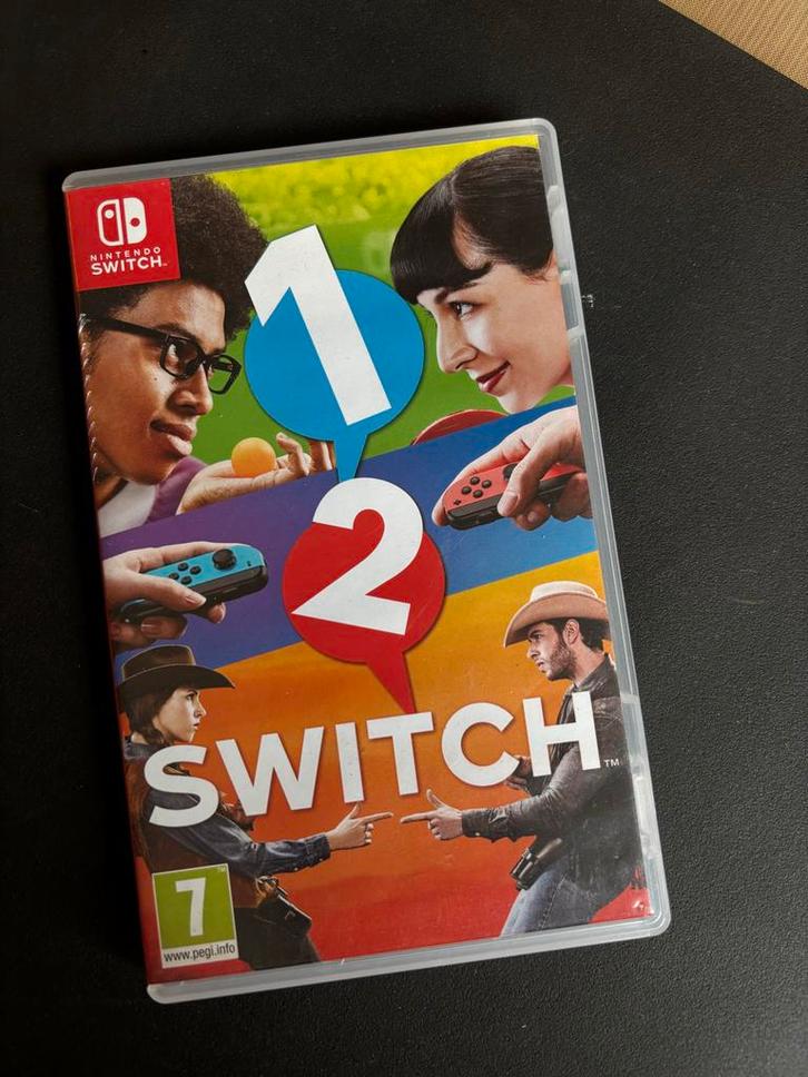 1-2-Switch Nintendo Switch - ZGAN!, Spelcomputers en Games, Games | Nintendo Switch, Zo goed als nieuw, Overige genres, 2 spelers