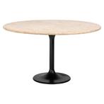 Eettafel hampton 140 cm richmond interiors, Rond, Ophalen of Verzenden, Zo goed als nieuw, Vijf personen of meer