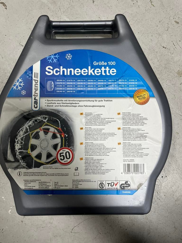 Sneeuwkettingen Cartrend, Ophalen of Verzenden, Zo goed als nieuw