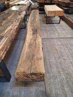 Blanke oud eiken Spoorbielzen  bielzen  gebinten balken, Ophalen, Gebruikt, Hout, Biels