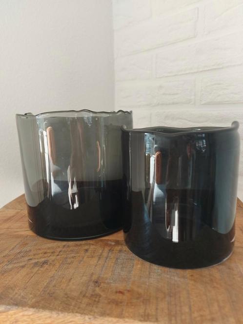 2 Brynxz windlichten, Huis en Inrichting, Woonaccessoires | Kandelaars en Kaarsen, Zo goed als nieuw, Kandelaar, Minder dan 25 cm