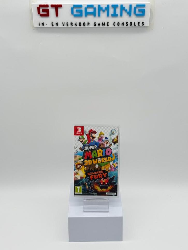 SUPER MARIO 3D WORLD+BOWSERS FURY NINTENDO SWITCH GAME, Spelcomputers en Games, Games | Nintendo Switch, Zo goed als nieuw, Sport