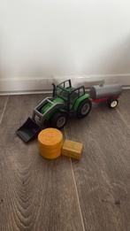 Playmobil tractor met kar, Kinderen en Baby's, Speelgoed | Speelgoedvoertuigen, Ophalen of Verzenden, Zo goed als nieuw