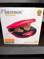 Nieuw Bestron Wafelijzer Hartjes, Ophalen of Verzenden, Nieuw