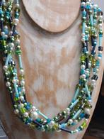 **SALE** prachtige luxe ketting 1,00 euro, Ophalen of Verzenden, Zo goed als nieuw, Overige kleuren, Overige materialen