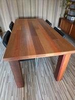 Eettafel gemaakt van sloophout, Huis en Inrichting, Tafels | Eettafels, Ophalen, Gebruikt, 200 cm of meer, 50 tot 100 cm