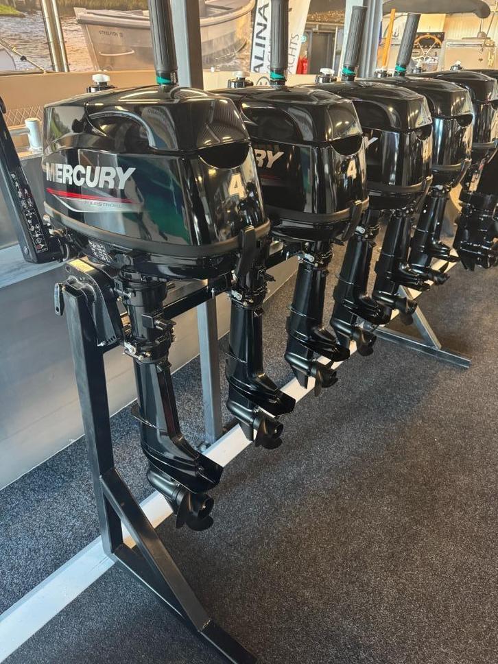 Mercury 4pk & 8pk | Krijgsman Watersport, Watersport en Boten, Buiten- en Binnenboordmotoren, Nieuw, Benzine, Buitenboordmotor