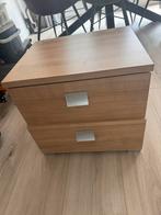 2 nacht kastjes, Huis en Inrichting, Ophalen, Zo goed als nieuw, Hout, Minder dan 45 cm