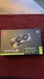 MSI RTX 4070 Ti VENTUS 3X 12GB videokaart, Computers en Software, Videokaarten, PCI-Express 4, Ophalen of Verzenden, Zo goed als nieuw