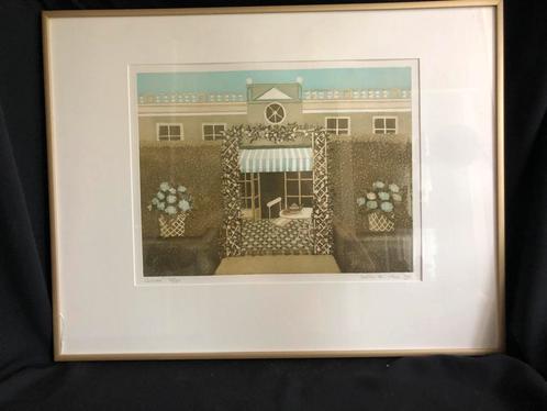 Laetitia de Haas - Sussex - Ets, Antiek en Kunst, Kunst | Litho's en Zeefdrukken, Ophalen of Verzenden