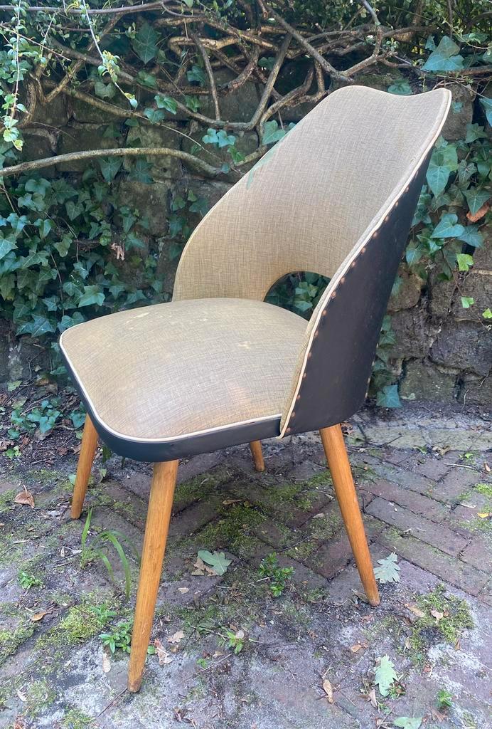 Retro stoel Oswald Haerdtl voor Thonet, Verzamelen, Retro, Huis en Inrichting, Ophalen