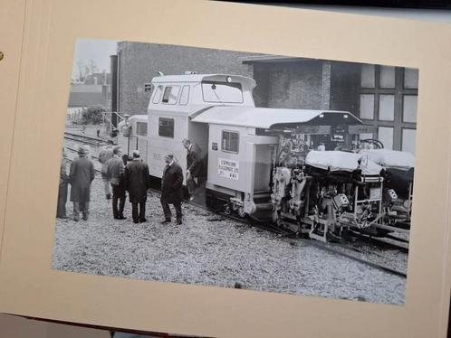 Fotoalbum NS mechanisatie expositie Alkmaar jaren 60, Verzamelen, Spoorwegen en Tramwegen, Gebruikt, Trein, Boek of Tijdschrift
