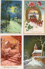 kerstkaart, Verzamelen, Ansichtkaarten | Themakaarten, Verzenden, Gelopen, Feest(dag)