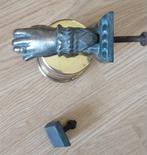 antieke deurklopper hand, frans brons, volgnr 86, Antiek en Kunst, Ophalen of Verzenden