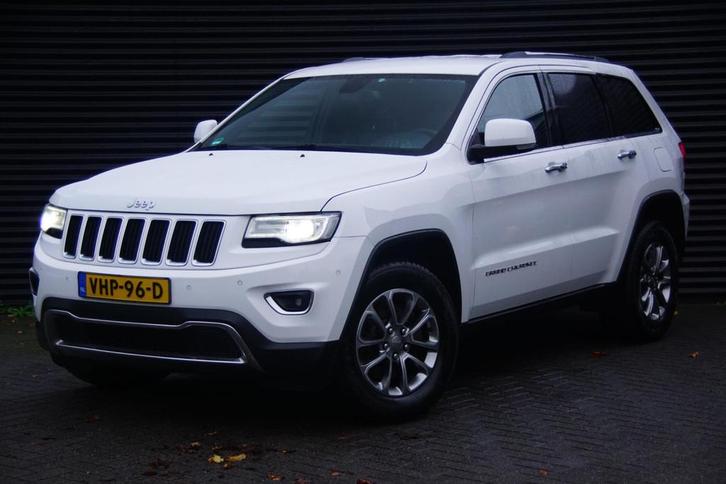 Jeep GRAND CHEROKEE 3.0 CRD Summit | Grijs kenteken | Trekha, Auto's, Bestelauto's, Bedrijf, Te koop, 4x4, Airconditioning, Bluetooth