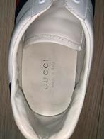 Gucci ACE Low Top Sneakers maat 42, Ophalen of Verzenden, Zo goed als nieuw, Wit, Sneakers of Gympen
