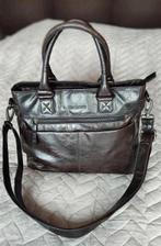 PORTO MicMacbags zwarte leren tas, Sieraden, Tassen en Uiterlijk, Tassen | Damestassen, Ophalen of Verzenden, Zo goed als nieuw