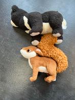 Knuffeldieren Efteling Fabula - Beer & Eekhoorn, Ophalen of Verzenden, Zo goed als nieuw, Beer