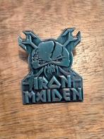 Iron Maiden the Final Frontier 2010 logo metal hardrock pin, Verzenden, Zo goed als nieuw