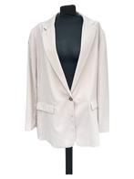 MS Nieuwe blazer mt 54 licht beige, Ophalen of Verzenden, Zo goed als nieuw, Beige, Jasje of Colbert
