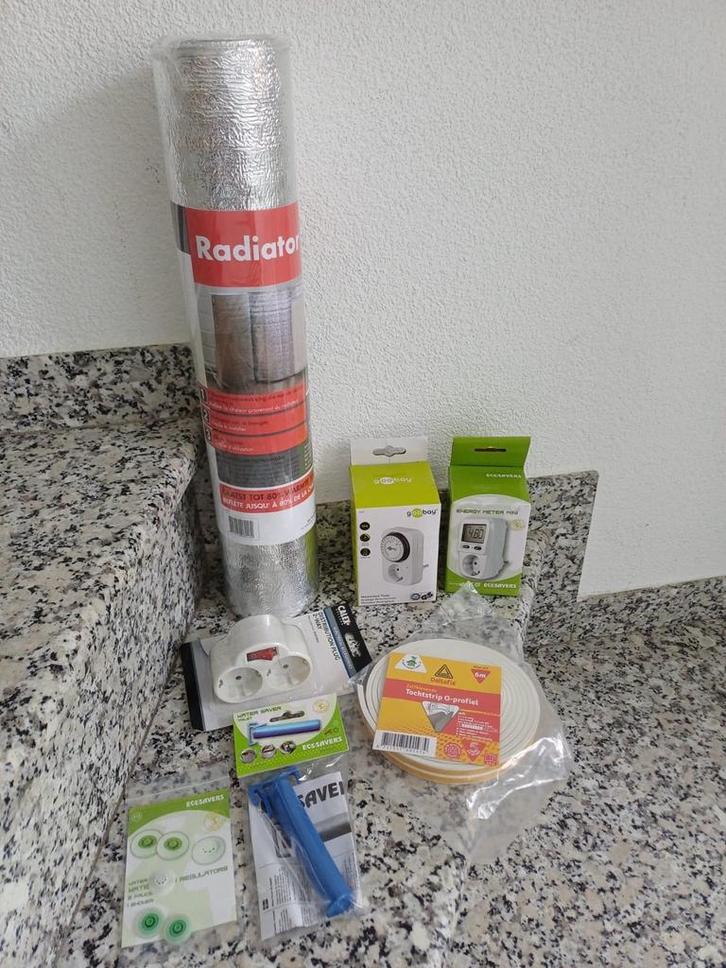 Energie Verduurzamingspakket - Nieuw, Doe-het-zelf en Verbouw, Isolatie en Afdichting, Nieuw, Overige materialen, Minder dan 4 cm