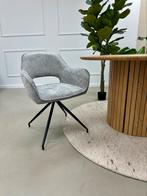 6x Grijs - Luxe draaistoelen - Laatste sets, N, Ophalen of Verzenden, J, Vijf, Zes of meer stoelen