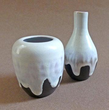 Delfos Zoeterwoude vaasjes vintage druipglazuur Nederlands beschikbaar voor biedingen