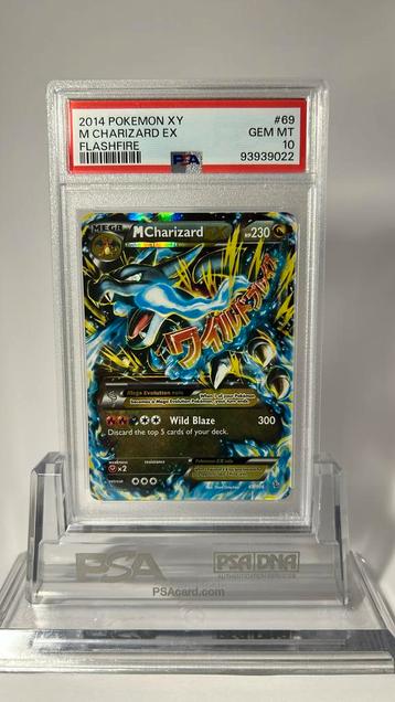 2014 XY Flashfire - M Charizard EX 69/106 - PSA 10 GEM MT beschikbaar voor biedingen