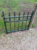 Sierpoort/Tuinpoort sierhekwerk met paal, Tuin en Terras, Tuinhekken en Hekwerk, Ophalen, Met poort, Zo goed als nieuw, Sierhekwerk