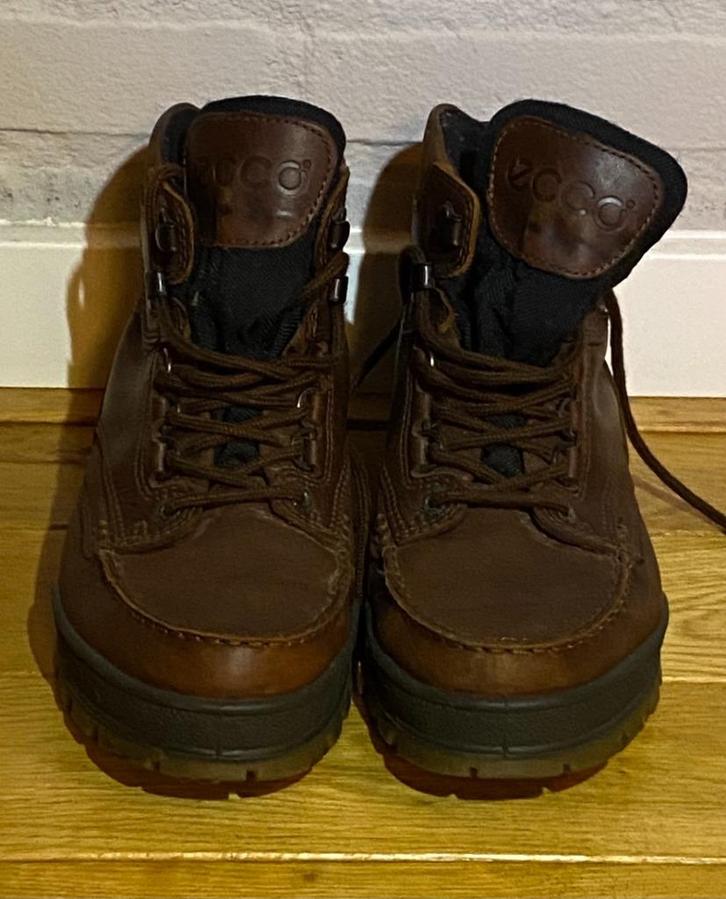 Waterdichte schoenen van Ecco, Kleding | Heren, Schoenen, Zo goed als nieuw, Veterschoenen, Bruin, Ophalen of Verzenden