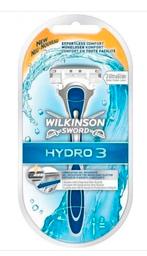 Wilkinson Hydro 3 Apparaat + 2 scheermesjes (2 voor €10,-), Ophalen of Verzenden, Nieuw, Gehele gezicht, Verzorging