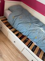 Ikea hemnes bedbank., Huis en Inrichting, Wit, Tweepersoons, Ophalen of Verzenden, Zo goed als nieuw