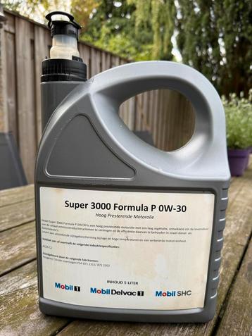 Mobil Super 3000 Formula P 0W-30 – 5 liter (nieuw) beschikbaar voor biedingen