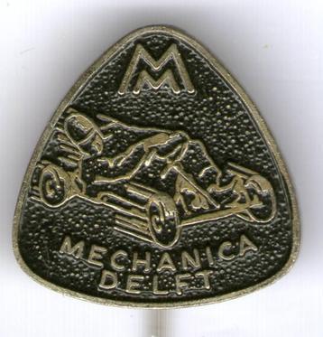 Mechanica Delft zilverkleurig speldje ( P_236 ) beschikbaar voor biedingen