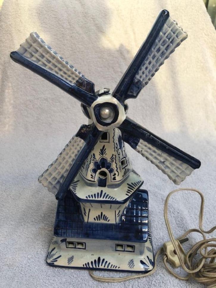 Delfsblauw molen, Antiek en Kunst, Antiek | Wandborden en Tegels, Ophalen of Verzenden
