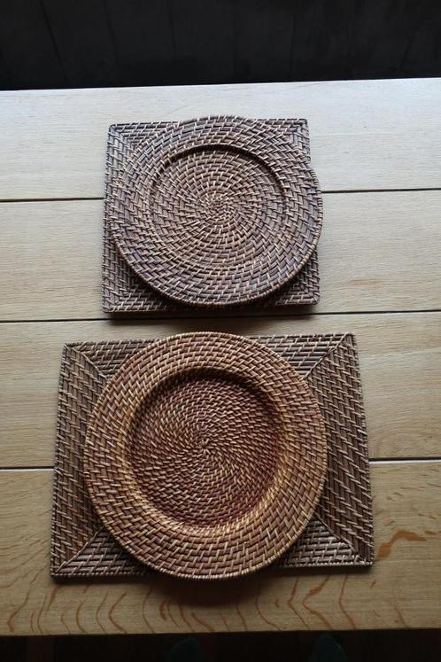 onderborden Onderzetters - riet, Huis en Inrichting, Woonaccessoires | Onderzetters, Nieuw, Glas of Kopje, Ophalen of Verzenden
