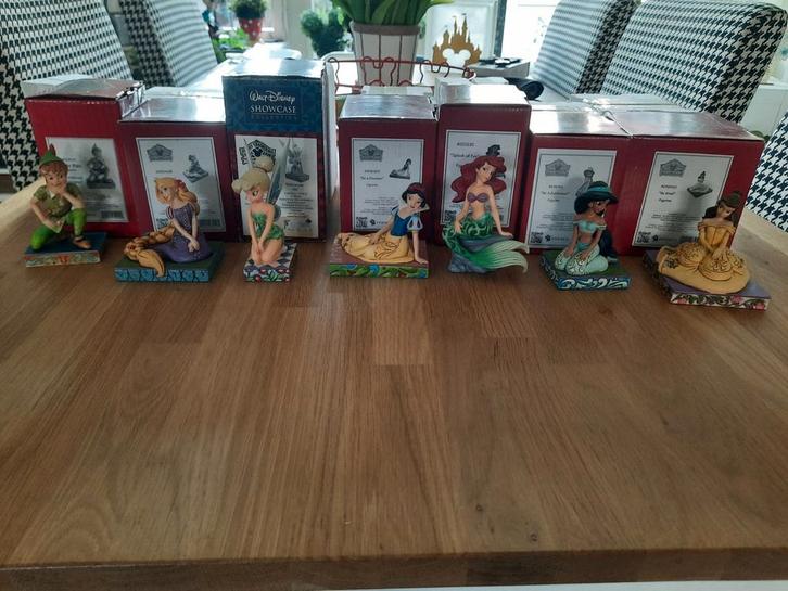 Disney traditions Personality Pose Sneeuwwitje en Jasmine, Verzamelen, Disney, Zo goed als nieuw, Beeldje of Figuurtje, Sneeuwwitje of Doornroosje
