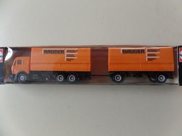 Mercedes vrachtwagen / aanhanger Bauder (Herpa)  beschikbaar voor biedingen