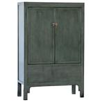 Chinese kasten - Chinese Kast Nu € 919,95 Grijs, 100 tot 150 cm, Nieuw, Met hangruimte, Ophalen of Verzenden