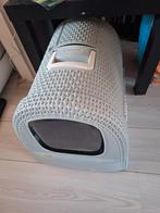 twee katten bakken met afschuifbak goede staat, Dieren en Toebehoren, Ophalen