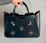 Nieuw Cromia tas Blauw Italiaans design leer Donkerblauw, Ophalen of Verzenden, Nieuw, Blauw, Handtas