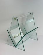 Design lectuurhouder van glas Helderr Adele S magazinehouder, Huis en Inrichting, Ophalen, ., Zo goed als nieuw, .