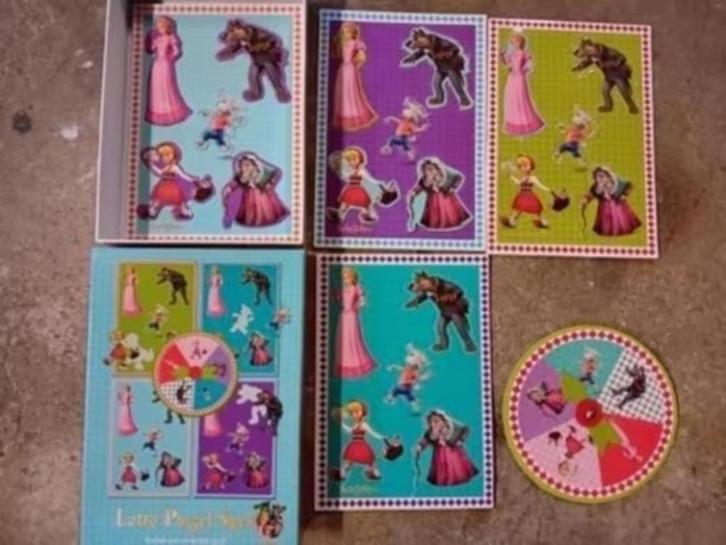 efteling lotto puzzel spel - 3 sprookjes boeken, Verzamelen, Efteling, Zo goed als nieuw, Overige typen, Ophalen