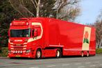 TEKNO  SCANIA BLOEMENOPL  FLEURS V D EIJKEL  NEW, Ophalen of Verzenden, Nieuw, Bus of Vrachtwagen, Tekno