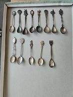 Antieke Zilveren Souvenir Lepeltjes Collectie, Ophalen of Verzenden