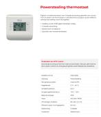 WTH bedrade thermostaten 5x, Ophalen of Verzenden, Gebruikt