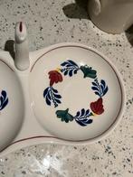 Boerenbont petitfourhouder, Gebruikt, Ophalen of Verzenden, Schaal of Schalen, Overige stijlen