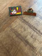 Disney Speldjes - Mickey & Davy Crockett, Ophalen of Verzenden, Zo goed als nieuw, Figuurtje, Speldje of Pin